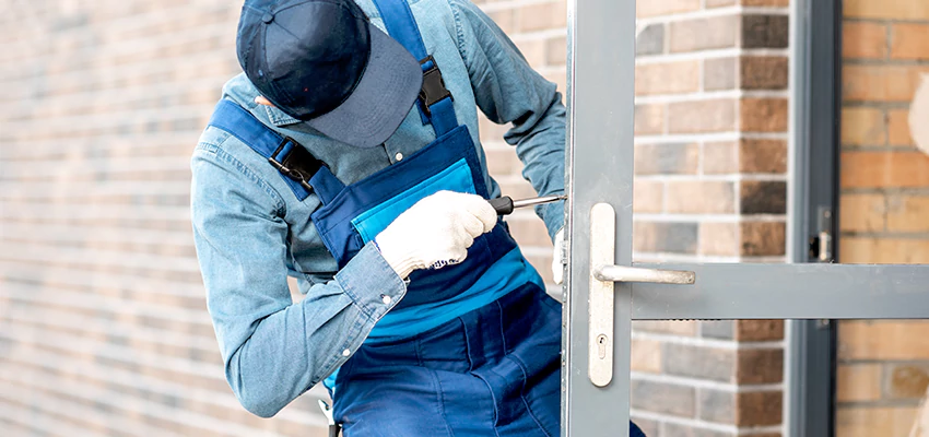 Pivot Storefront Door Locks Installation in Patterson, California